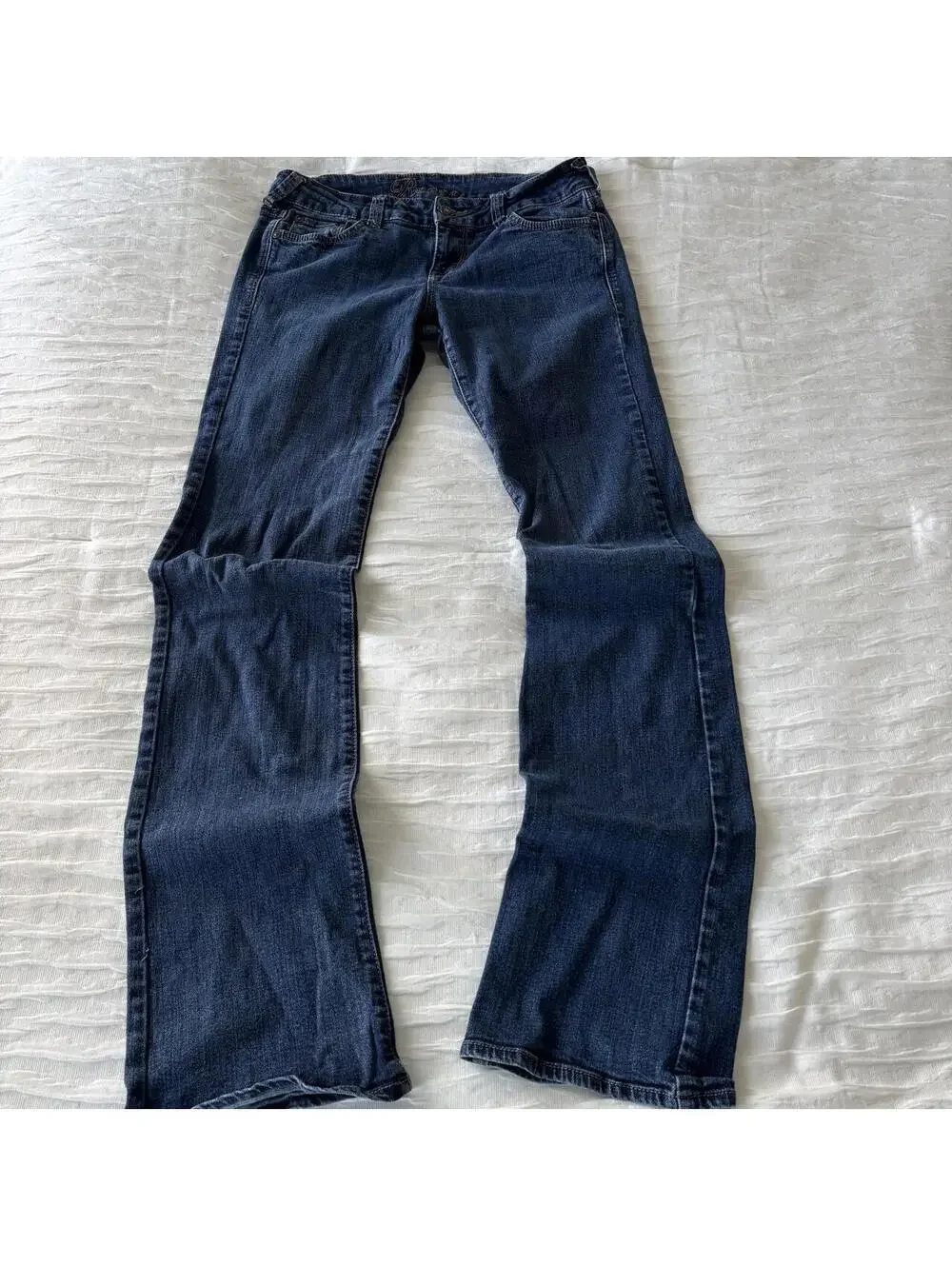 Women's Blue and Navy Jeans